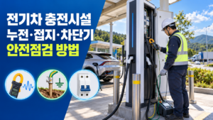 전기차 충전시설의 누전·접지·차단기 안전점검 방법 5 전기차 충전시설의 누전·접지·차단기 안전점검 방법 썸네일