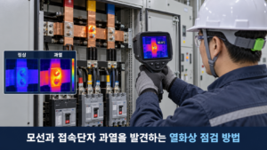 모선과 접속단자 과열을 발견하는 열화상 점검 방법 1 모선과 접속단자 과열을 발견하는 열화상 점검 방법 썸네일