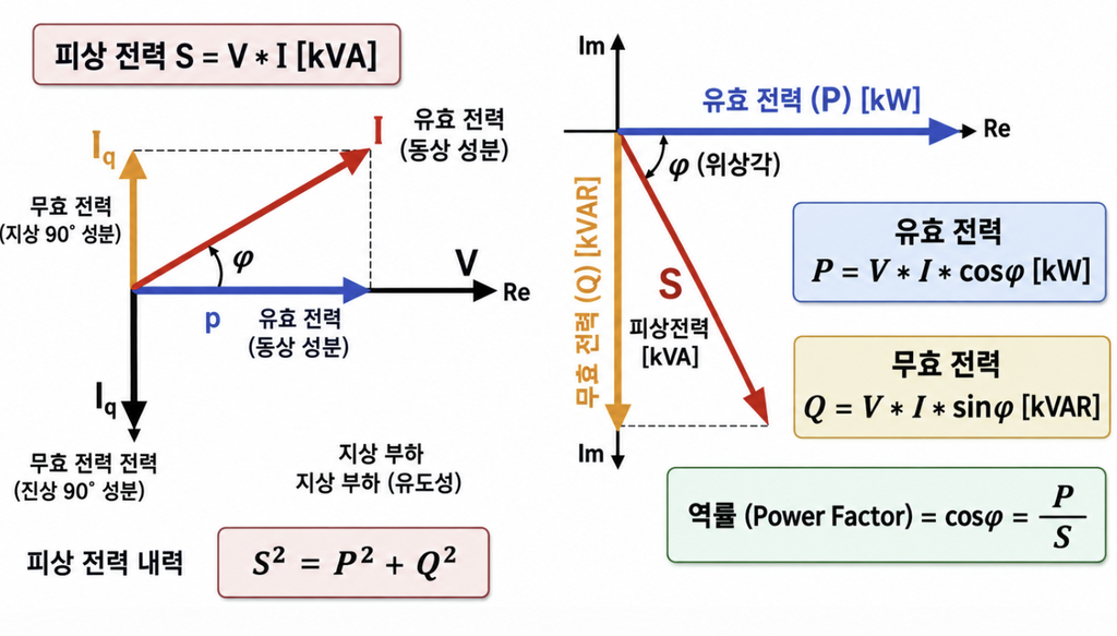 유효전력·무효전력·피상전력의 차이 2 image 34