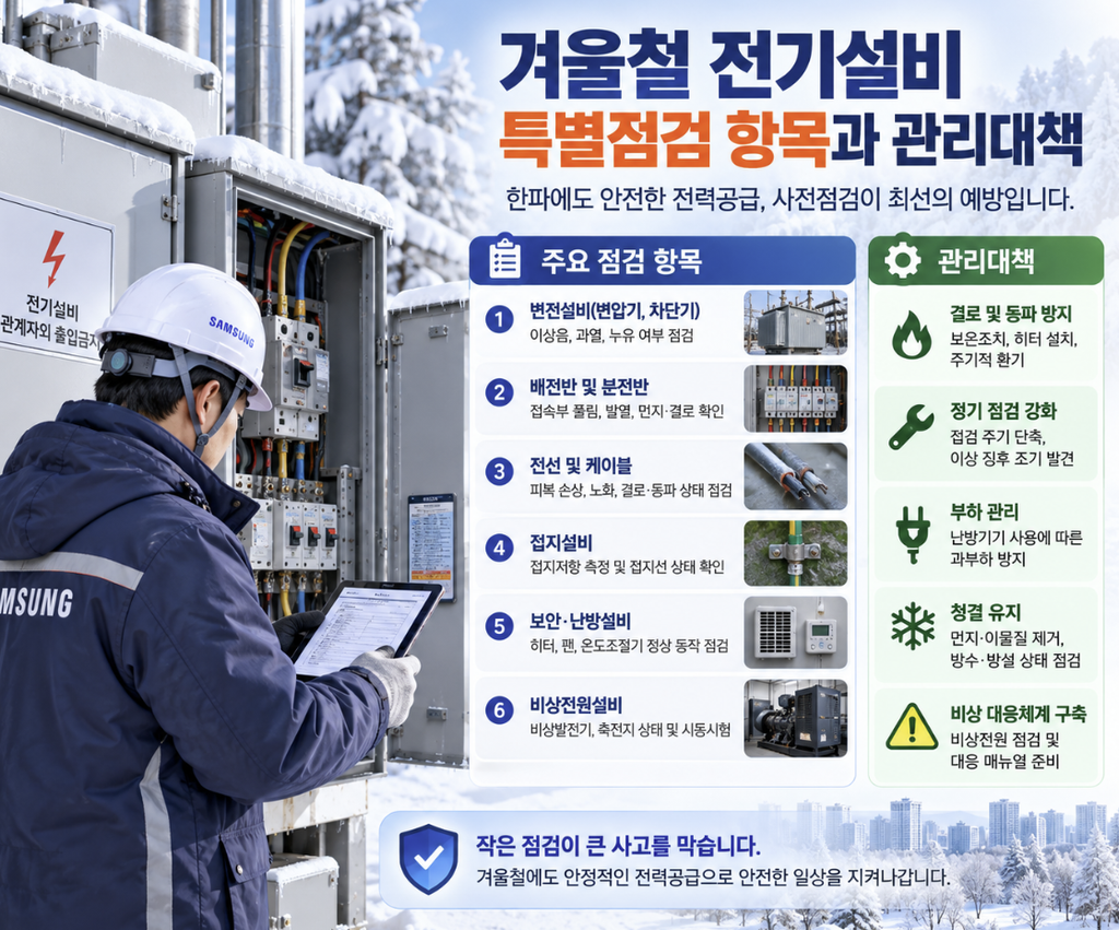 여름철·겨울철 전기설비 특별점검 항목과 관리대책 2 image 49